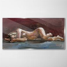 COLORAY.SK Skleneny obraz Abstrakcie ženy anatómia 100x50 cm
