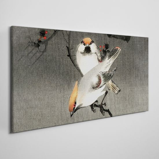 COLORAY.SK Obraz na plátně Ázie pobočky zvierat vtákov 140x70 cm