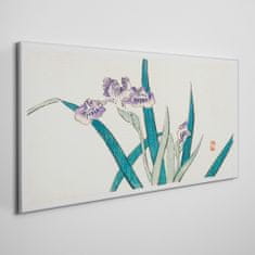 COLORAY.SK Obraz na plátne Ázijské kvety kreslenie 140x70 cm