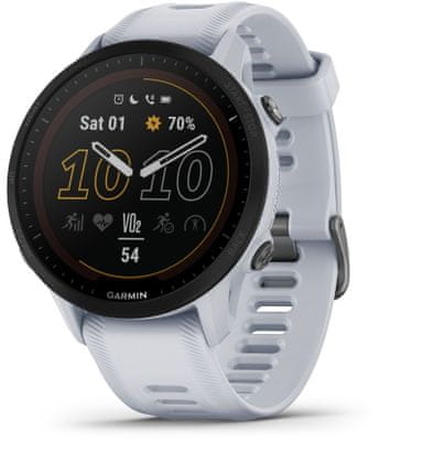 moderná nízka hmotnosť ľahké inteligentné hodinky bežecké hodinky triatlonové hodinky inteligentné hodinky Garmin Forerunner 255S Music integrovaný hudobný prehrávač počúvanie hudby výkonná GPS Bluetooth odolné do hĺbky 50 m 5ATM bezkontaktné platby garmin pay batérie s výdržou 12 dní viac ako 30 športových profilov denné návrhy tréningu na mieru čas na zotavenie race predictor merania srdcového rytmu krokomer gps glonass galileo wifi ant plus body battery energy monitor smart notifikácia detekcia pádov výkonné inteligentné hodinky bežecké hodinky pre bežcov triatlon vytvalostný beh multišport mp3 prehrávač vlastná hudba