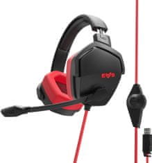 Energy Sistem Gaming Headset ESG 4 Surround 7.1, čierna/červená