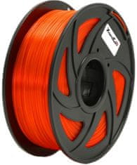 XtendLan tisková struna (filament), PLA, 1,75mm, 1kg (3DF-PLA1.75-OR 1kg), oranžový