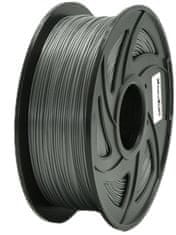 XtendLan tisková struna (filament), PLA, 1,75mm, 1kg (3DF-PLA1.75-GY 1kg), šedý