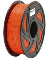 XtendLan tisková struna (filament), PLA, 1,75mm, 1kg, zářivě oranžový (3DF-PLA1.75-FOR 1kg)