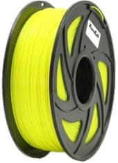 XtendLan tisková struna (filament), PLA, 1,75mm, 1kg, zářivě žltý (3DF-PLA1.75-FYL 1kg)