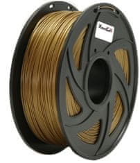 XtendLan tisková struna (filament), PLA, 1,75mm, 1kg (3DF-PLA1.75-GD 1kg), zlatý