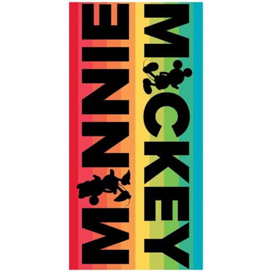 Carbotex Plážová osuška Mickey / Minnie Mouse - Disney