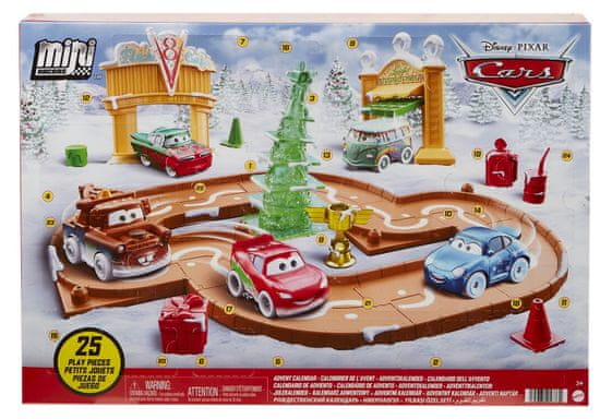 Mattel Cars Mini Adventný kalendár HGV71