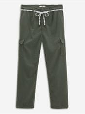 Vans Zelené dámske nohavice s vreckami VANS M