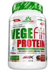 Amix Nutrition Vegefiit Protein 720 g, dvojitá čokoláda