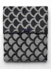 Womar Detská bavlnená deka so vzorom 75x100 sivo-grafitová