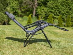 stolička záhradná skladacia NORWICH 165 x 65 x 113 cm