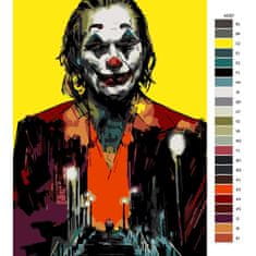 Malujsi Maľovanie podľa čísel - Joker 03 - 40x60 cm, plátno vypnuté na rám