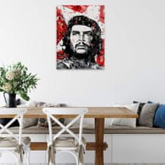 Malujsi Maľovanie podľa čísel - Che Guevara 01 - 30x40 cm, bez dreveného rámu