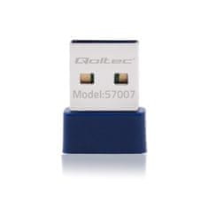Qoltec Bezdrôtový mini adaptér WiFi Standard N | BT 4.0 USB