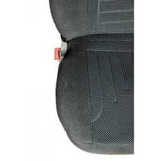 4Car Autopoťahy lux škoda fabia II s delenou zadnou sedačkou LINZ