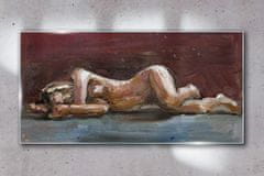 COLORAY.SK Skleneny obraz Abstrakcie ženy anatómia 100x50 cm