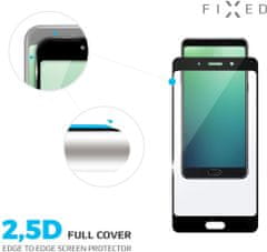 FIXED ochranné tvrdené sklo Full-Cover pro Huawei P30 Lite, lepení přes celý displej, čierna