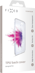 FIXED TPU gelové pouzdro pro Apple iPhone Xr, čirá