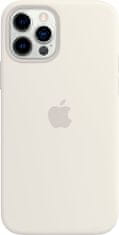 Apple silikonový kryt s MagSafe pro iPhone 12/12 Pro, biela