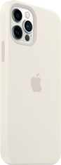 Apple silikonový kryt s MagSafe pro iPhone 12/12 Pro, biela