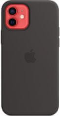 Apple silikonový kryt s MagSafe pro iPhone 12/12 Pro, čierna