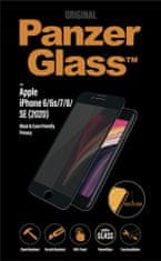 PanzerGlass Edge-to-Edge pro Apple iPhone 6/6s/7/8/sa(2020)/sa(2022), Privacy, čierna