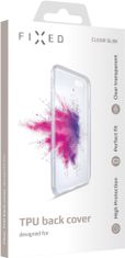 FIXED gelové pouzdro TPU pro Apple iPhone 12/12 Pro, čirá