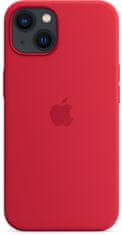 Apple silikonový kryt s MagSafe pro iPhone 13, červená PRODUCT(RED)