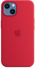 Apple silikonový kryt s MagSafe pro iPhone 13, červená PRODUCT(RED)