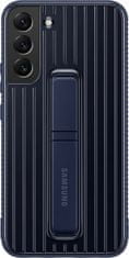 SAMSUNG tvrzený zadní kryt sa stojánkem pro Galaxy S22+, modrá