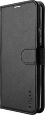 FIXED pouzdro typu kniha Opus pro Samsung Galaxy S22 Ultra 5G, čierna