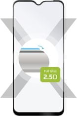 FIXED ochranné sklo Full-Cover pro Samsung Galaxy M23 5G, s lepením přes celý displej, čierna