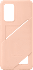 SAMSUNG zadní kryt s kapsou na kartu pro Galaxy A33 5G, oranžová