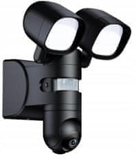 LED reflektor 10W + kamera čierna