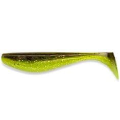 Fish Up Dipované umelé nástrahy Wizzle Shad 3 - 75mm - 8ks Green Pumpkin/Flo C