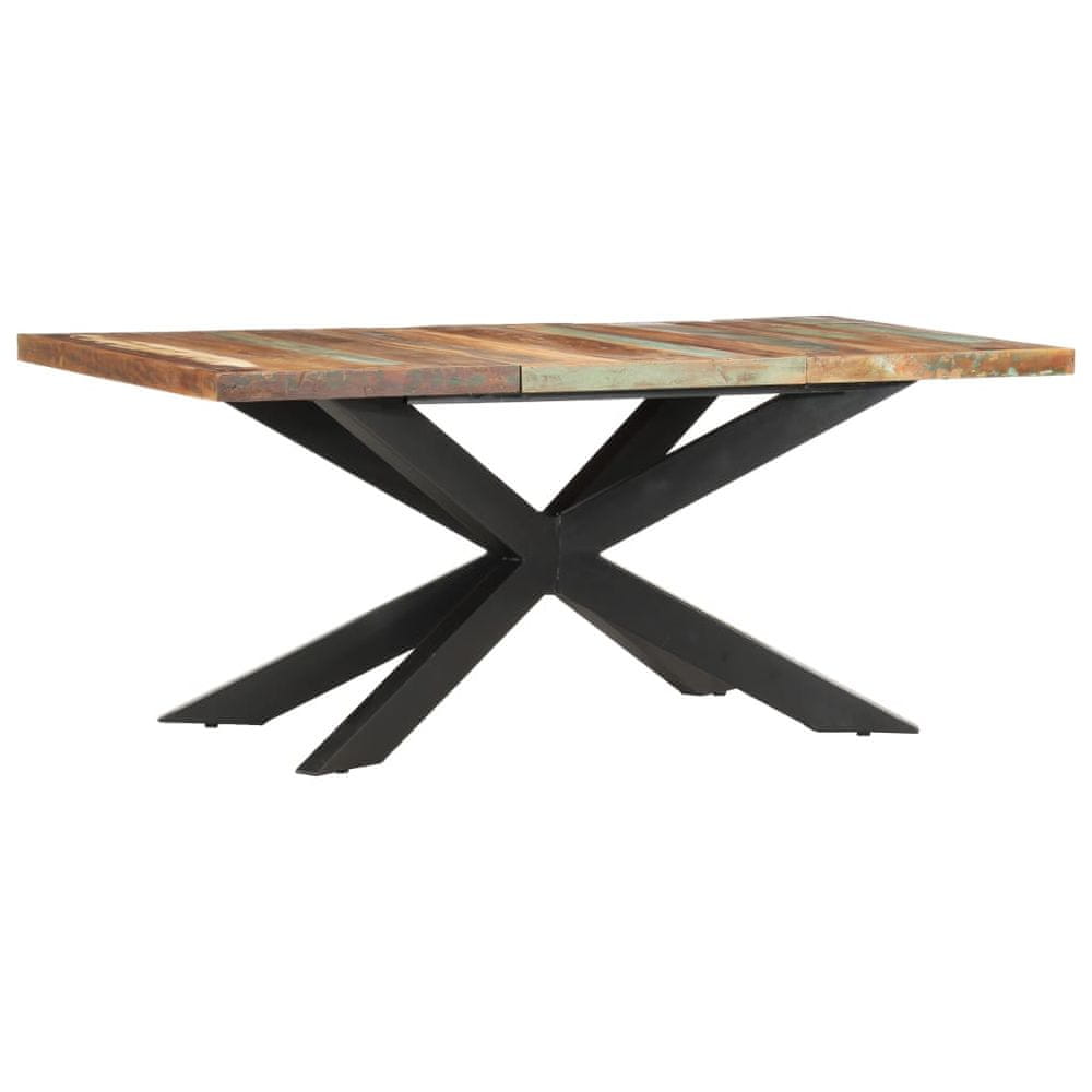 Petromila vidaXL Jedálenský stôl 180x90x76 cm recyklovaný masív 