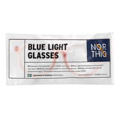Northix Okuliare Northio, Anti Blue Light – ružové / priehľadné 