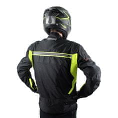Cappa Racing Pánska moto bunda MONTE CARLO textilná čierna/fluo L