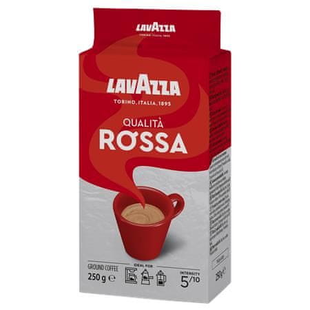 Lavazza Káva "Rossa", pražená, mletá, 250 g, 68LAV00011