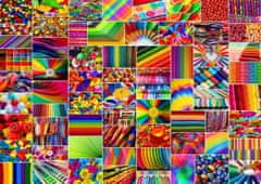 Grafika Puzzle Farebná koláž 2000 dielikov
