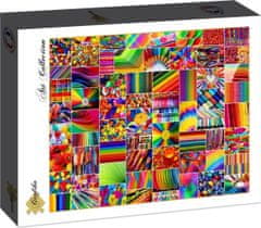Grafika Puzzle Farebná koláž 2000 dielikov
