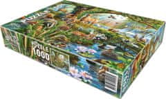 Star Game Sets Puzzle Život v lese 1000 dielikov