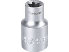 Fortum Hlavica nástrčná (4700701) hlavice nástrčná vnitřní TORX, 1/2&quot;, E 12, L 38mm, 61CrV5