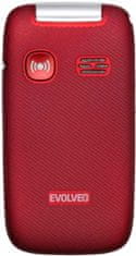 Evolveo EasyPhone FP, červený
