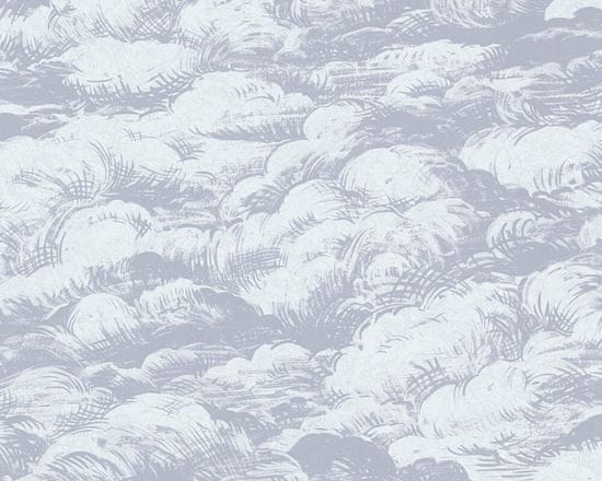A.S. Création Šedá tapeta s prírodným vzorom - 37705-4 - tapety do spálne