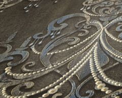 A.S. Création Hnedá tapeta s ornamentom vo vzore lustru 38096-1 - tapety do spálne