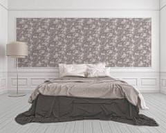 A.S. Création Kvetinová tapeta ružová a sivá vo vintage dizajne 38095-4 - tapety do spálne