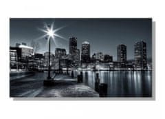 Dimex Dimex, obrazy na plátne - Boston čiernobiely 90 x 50 cm