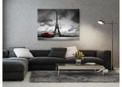 Dimex Dimex, obrazy na plátne - Retro auto v Paríži 100 x 75 cm